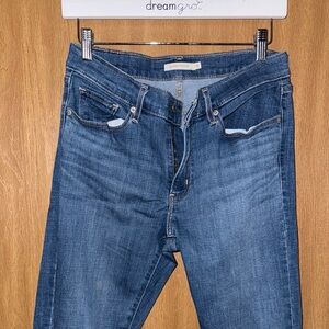 Levi's Blue Straight Leg Jeans Classic Denim